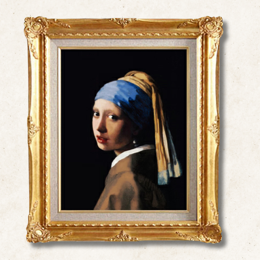 Johannes Vermeer   <br>- Girl with a Pearl Earring