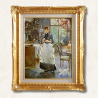 Berthe Morisot – The Dining Room | Framed Canvas