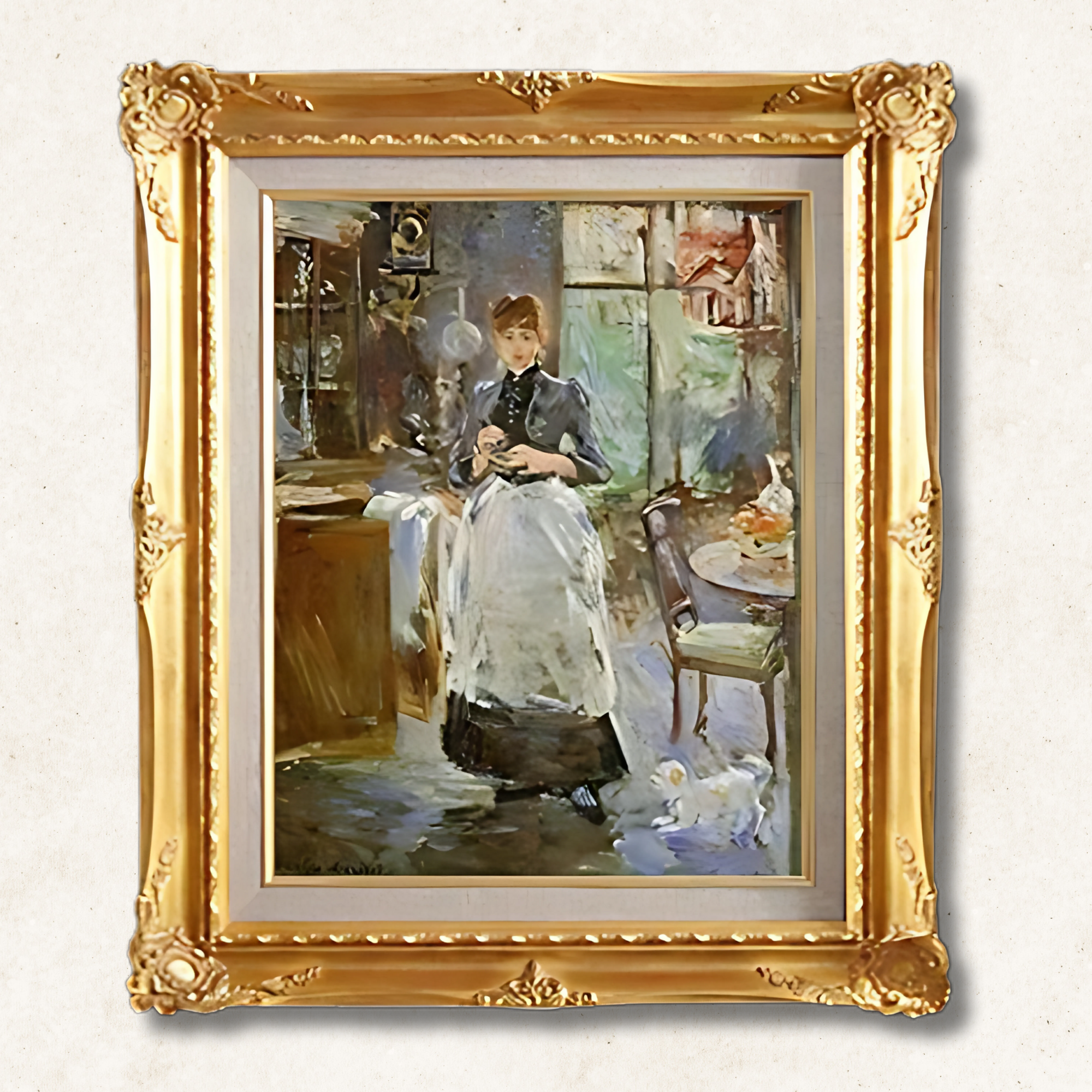 Berthe Morisot – The Dining Room | Framed Canvas
