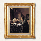 Johannes Vermeer - The Astronomer