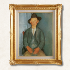 Amedeo Modigliani – Young Peasant | Framed Canvas