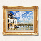 The Flood at Port-Marly · Alfred Sisley · Framed Impressionist Art