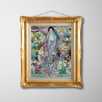 Gustav Klimt   <br>-  Portrait of Friedericke Maria Beer (Framed)