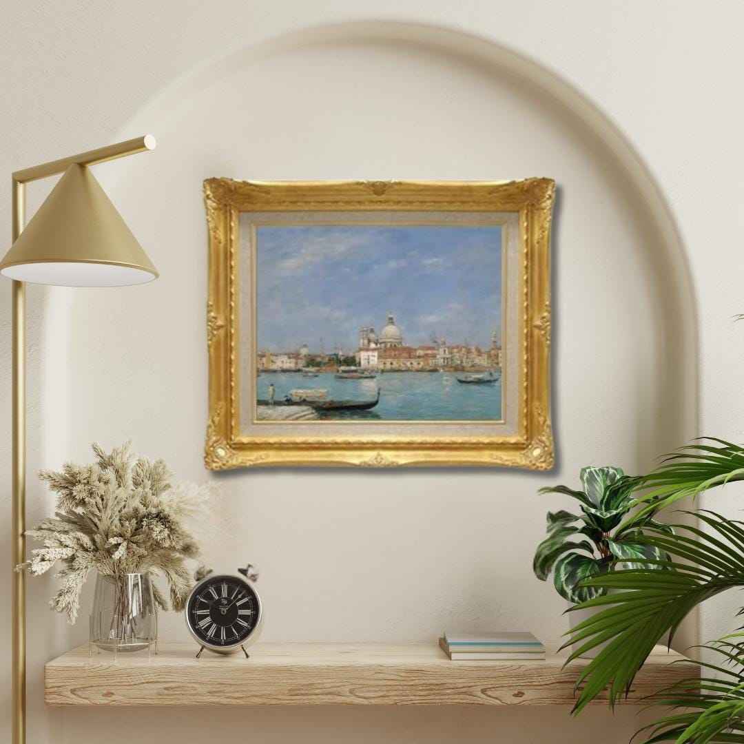 Eugène Boudin — Venetian Seascape