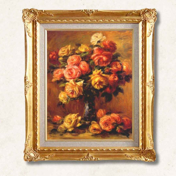 Pierre-Auguste Renoir — Vase of Roses