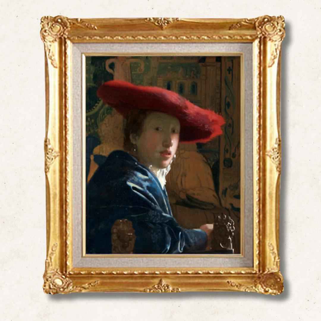Johannes Vermeer — Girl with a Red Hat