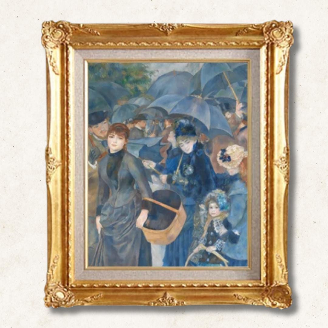 Pierre-Auguste Renoir  <br>-  The Umbrellas