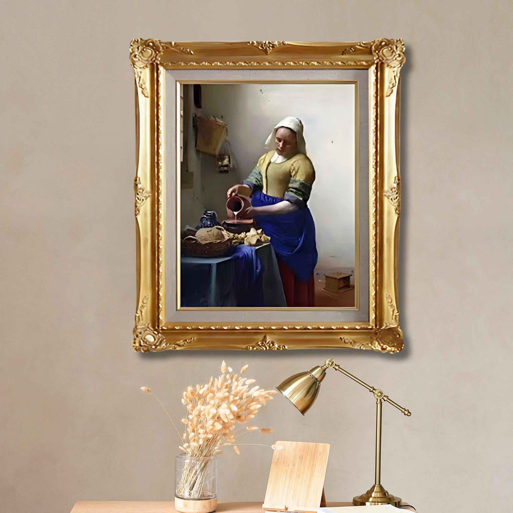 Johannes Vermeer — The Milkmaid